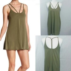 Blue Rain Women's Dual Spaghetti Strap Swing Slip Dress Mini Casual Summer XS